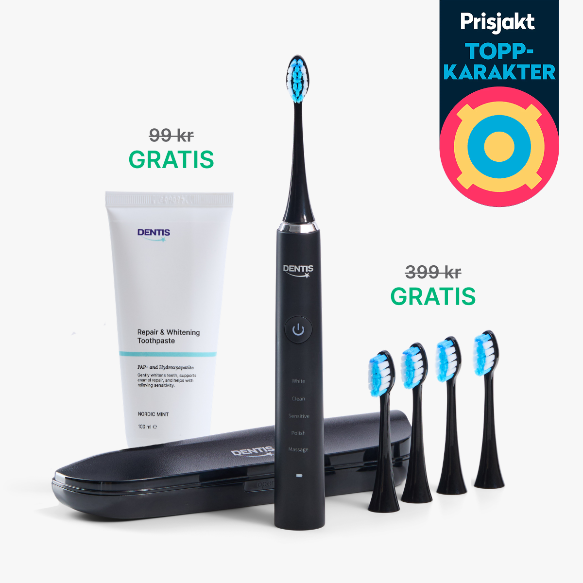 D2 Pro Elektrisk Tannbørste